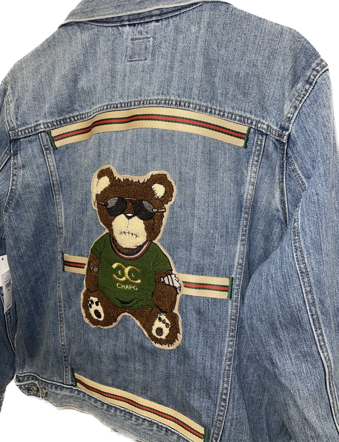 2Lips El Chapo Dark Blue Denim Jacket