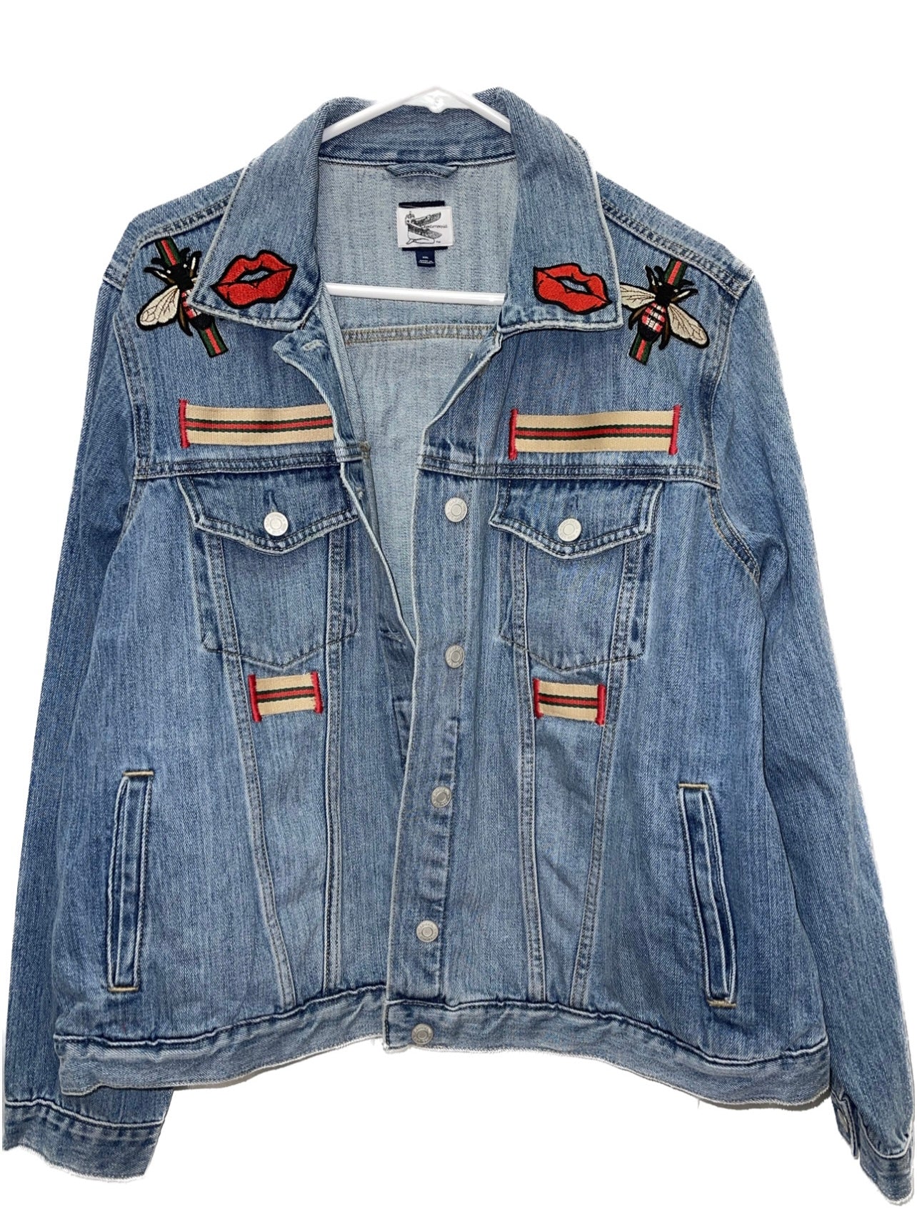 2Lips El Chapo Dark Blue Denim Jacket
