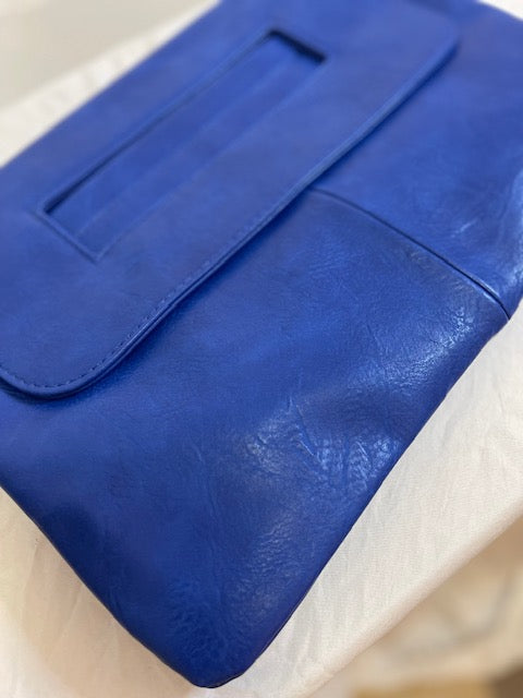 Faux Leather Clutch Purse