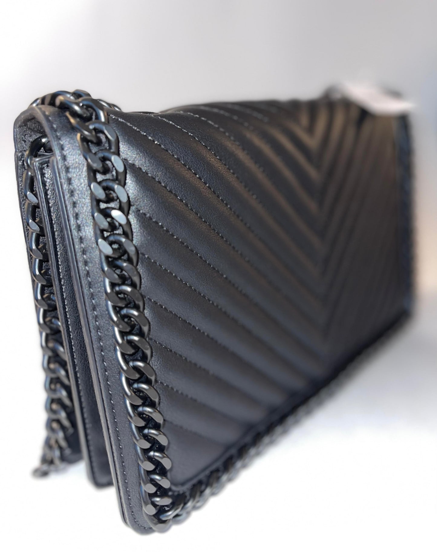Black Aldo Chain Purse