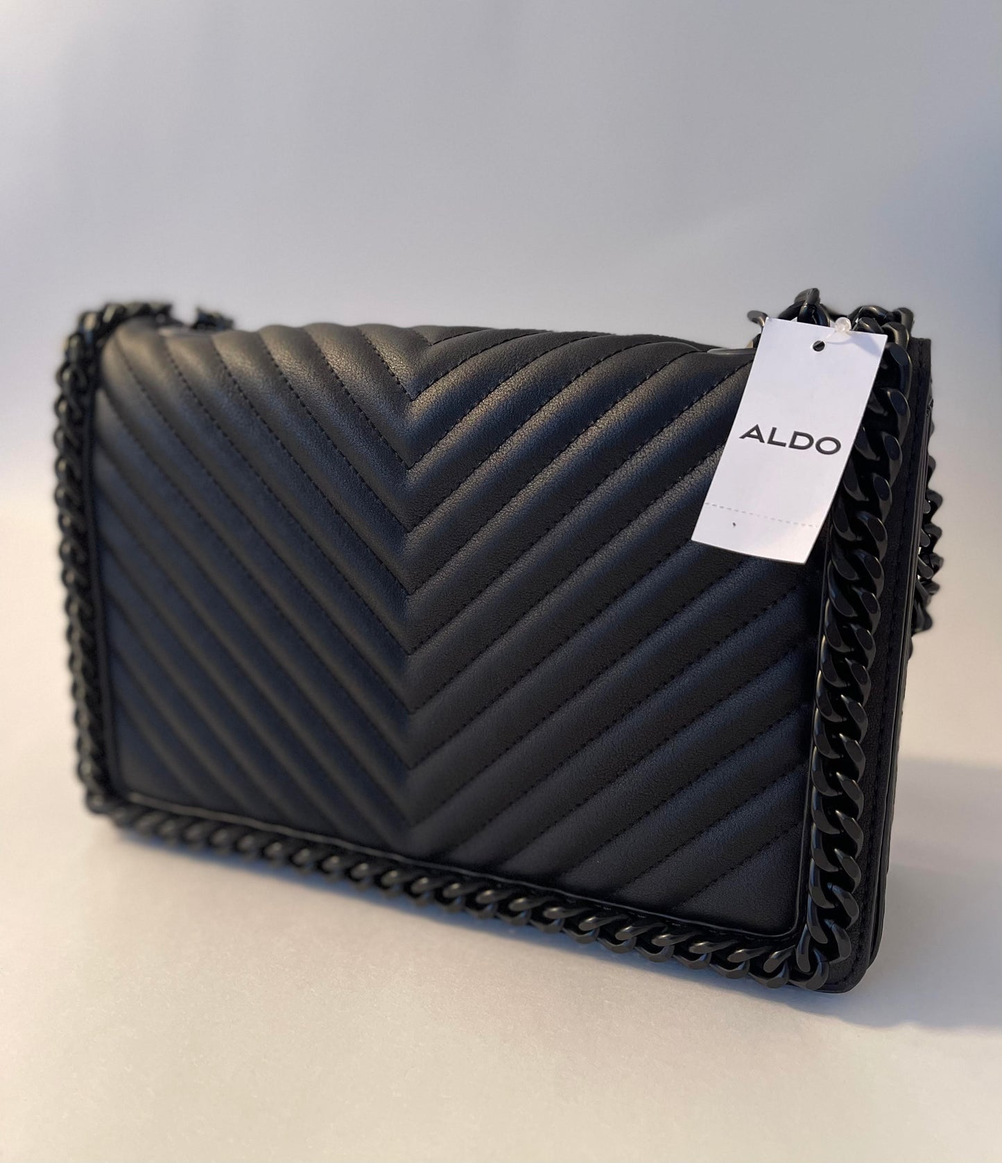 Black Aldo Chain Purse