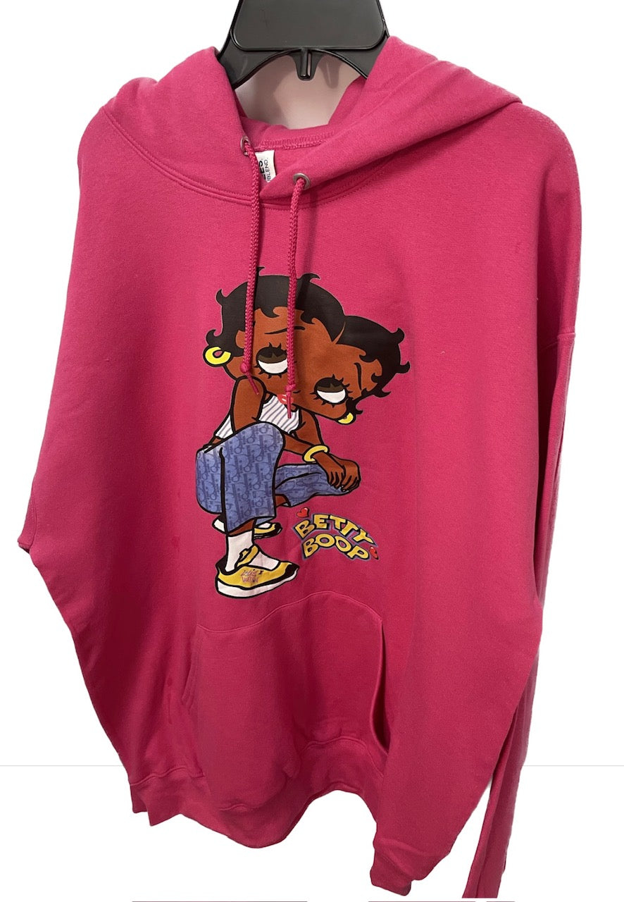 Black Girl Betty Boo Dior Hoodie