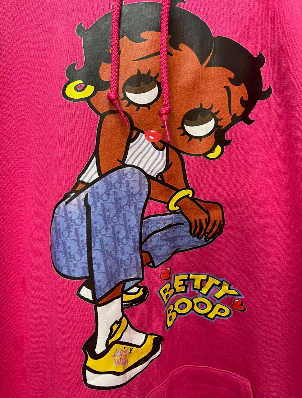 Black Girl Betty Boo Dior Hoodie