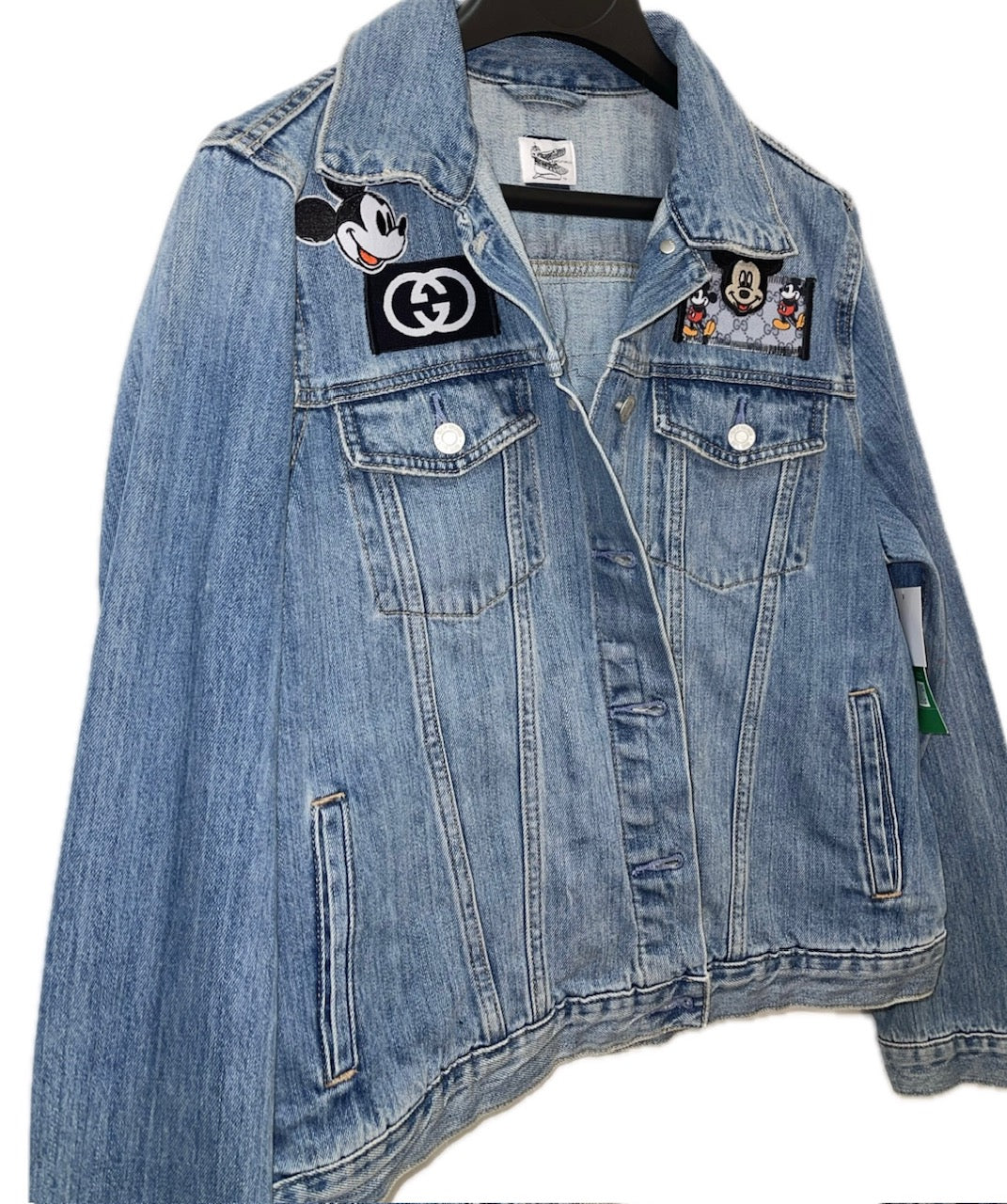 Mickey Mouse Gucci Blue Denim Jacket