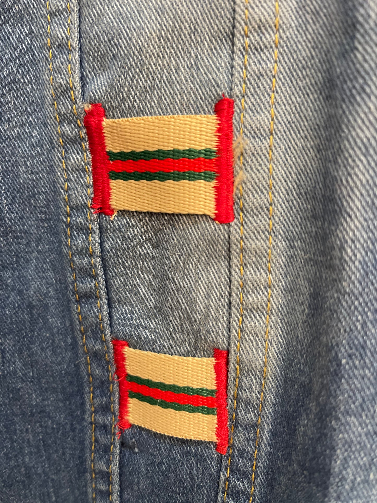Teddy El Chapo Patchwork Denim Jacket