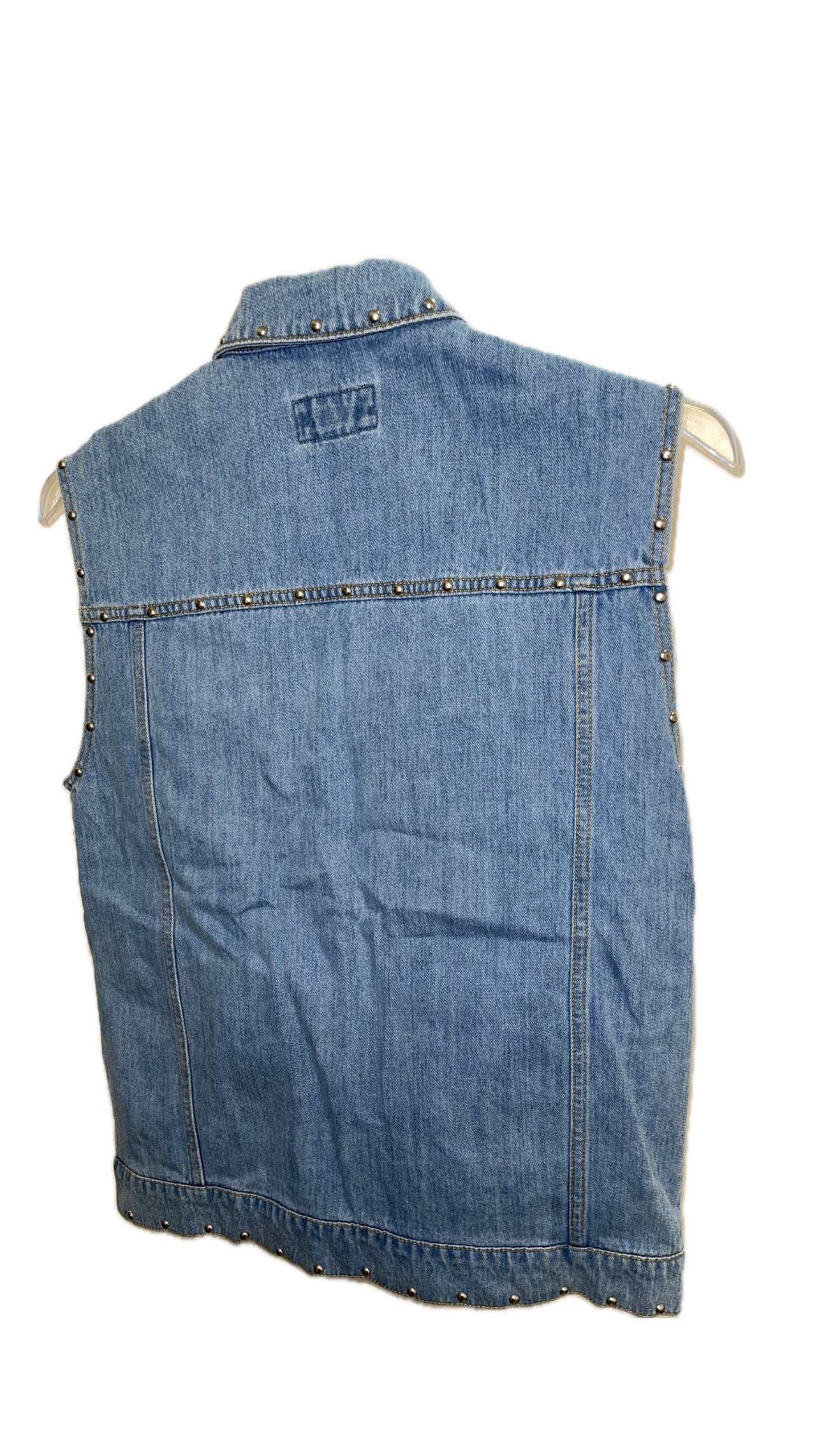Beaded Denim Vest