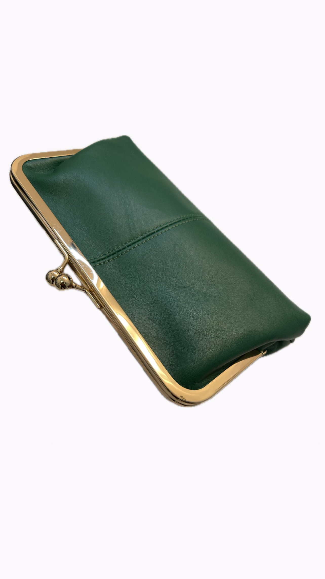 Faux Leather Clutch