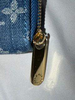 Fashion LV Denim Purse with matching pouch and wallet
