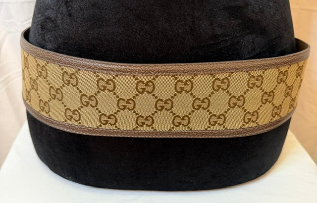 Fashion Wide GG Belt