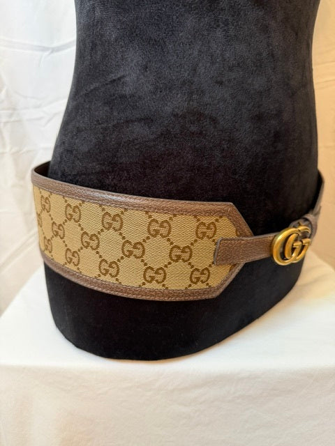 Fashion Wide GG Belt